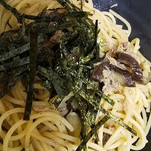 なすとツナの和風パスタ